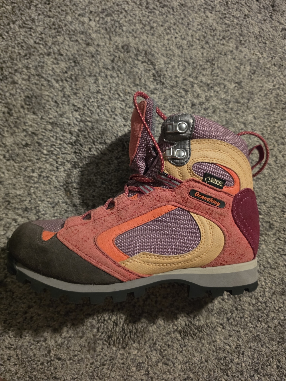 Brand New - Grandking Multicolor Women's Hiking Boot - Purple Pink Orange